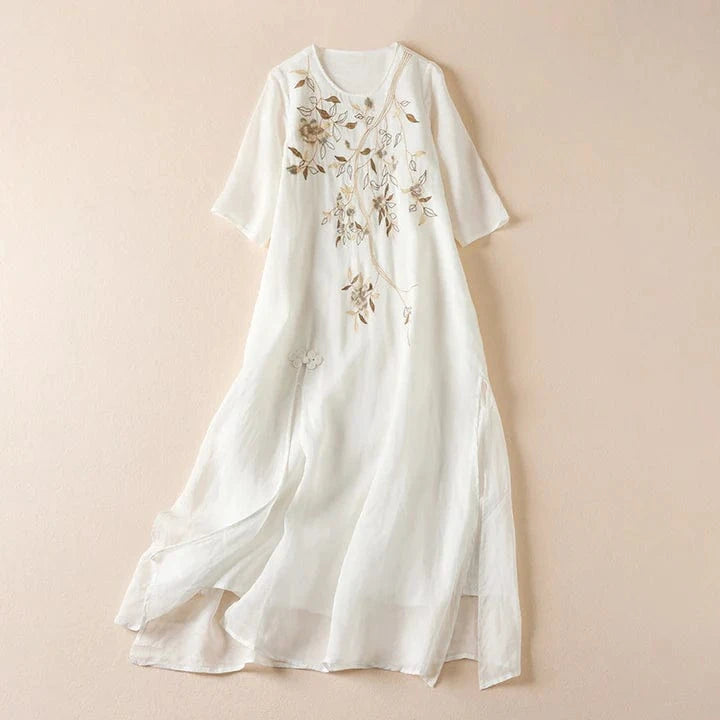 Sakora Linen Dress