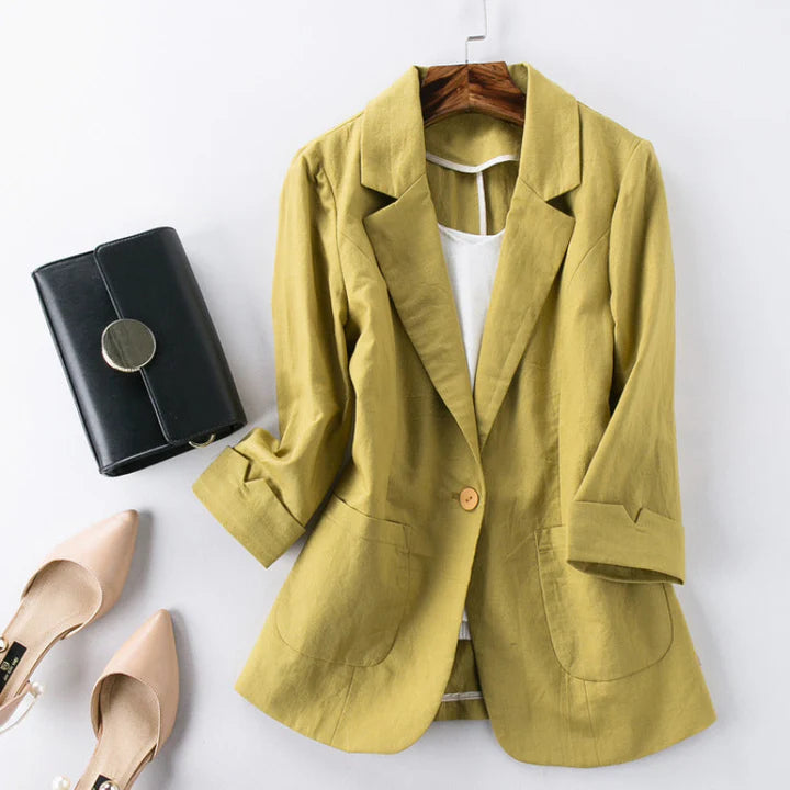 Julia™ Linen Blazer