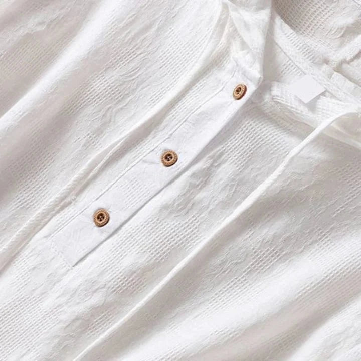 Shato™ Hooded Linen Shirt