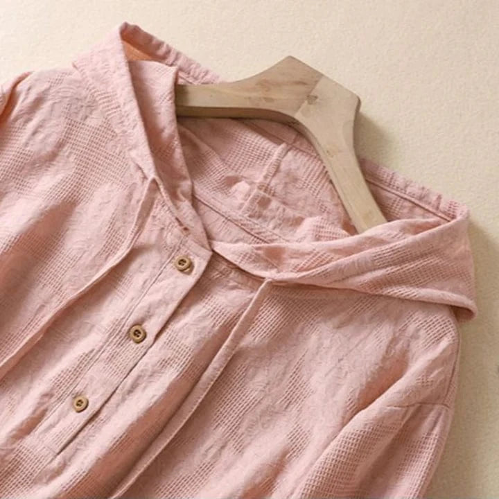 Shato™ Hooded Linen Shirt