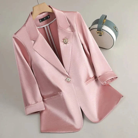 Luna™ Silk Blazer