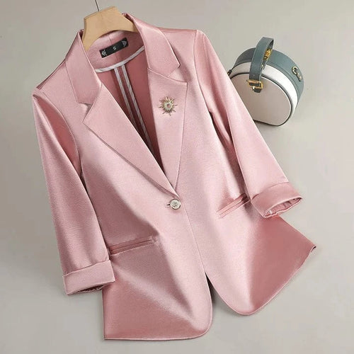 Luna™ Silk Blazer