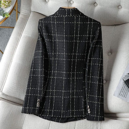 Celina™ Plaid Blazer