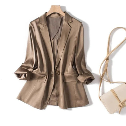 Rita™ Silk Blazer