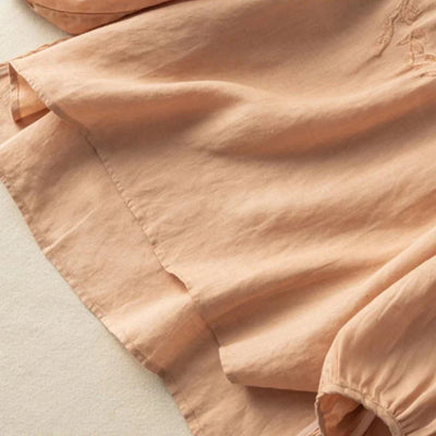 AMBER LINEN BLOUSE