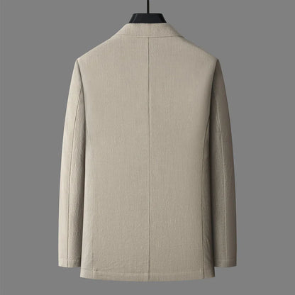 CORAL LINEN HOODIE