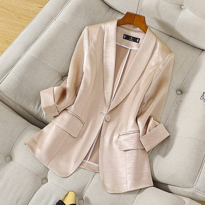Monaco Silk Blazer