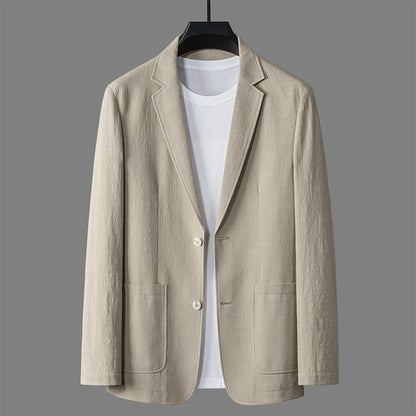 CORAL LINEN HOODIE
