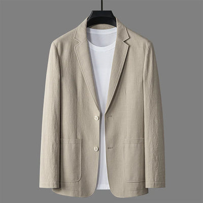 CORAL LINEN HOODIE