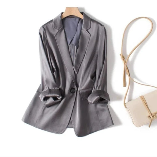 Rita™ Silk Blazer