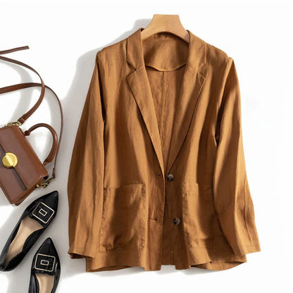 LOVA LINEN BLAZER