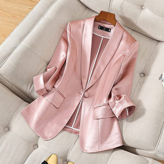 Monaco Silk Blazer