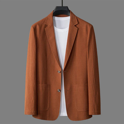 CORAL LINEN HOODIE