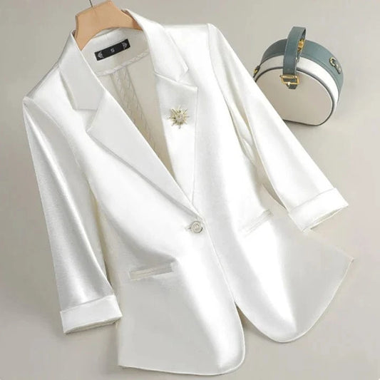 Luna™ Silk Blazer