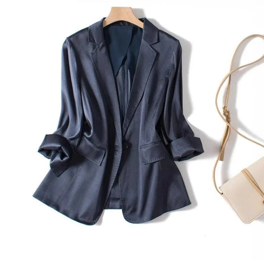 Rita™ Silk Blazer