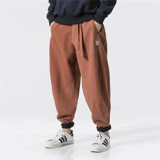 "Samurai" Relaxed Pants
