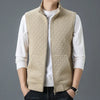 Athletic Textured Zip Vest