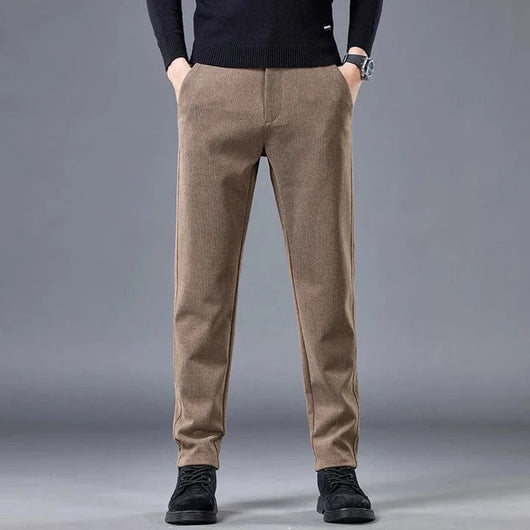 Slim Fit Wool Pants