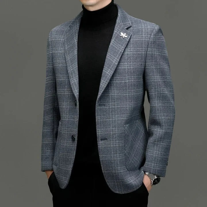Stefanco™ Wool Blazer