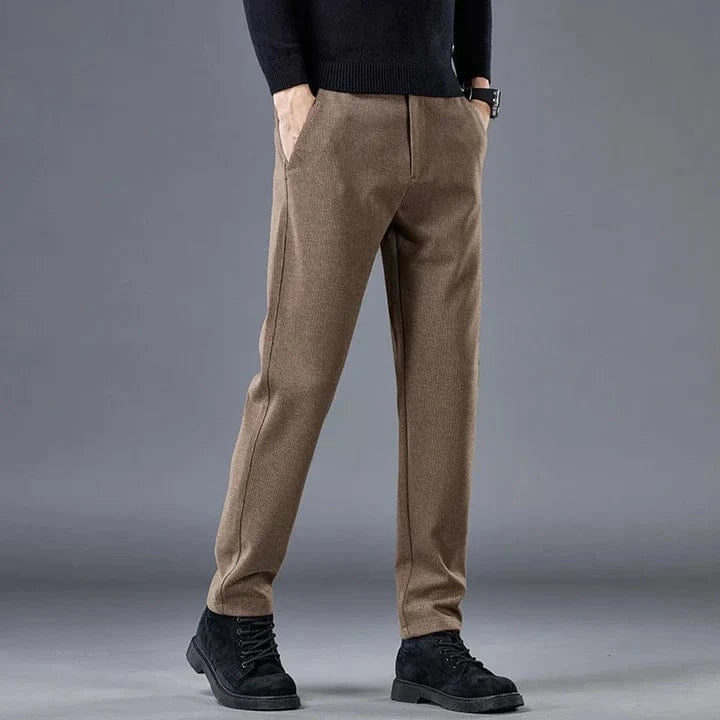 Slim Fit Wool Pants