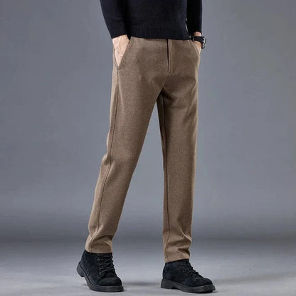 Slim Fit Wool Pants