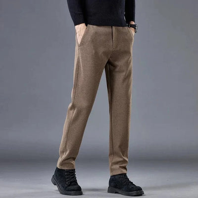 Slim Fit Wool Pants
