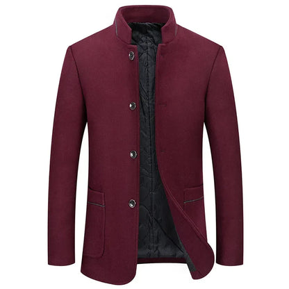 Lorenzo™ Wool Overcoat