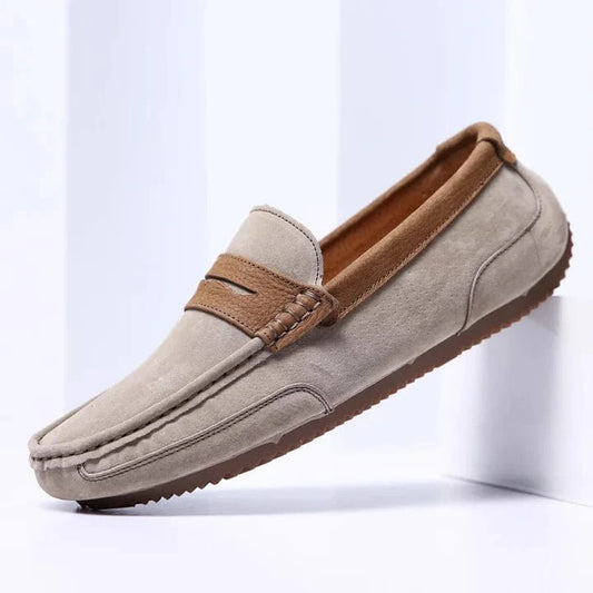 Genuine Suede Loafers