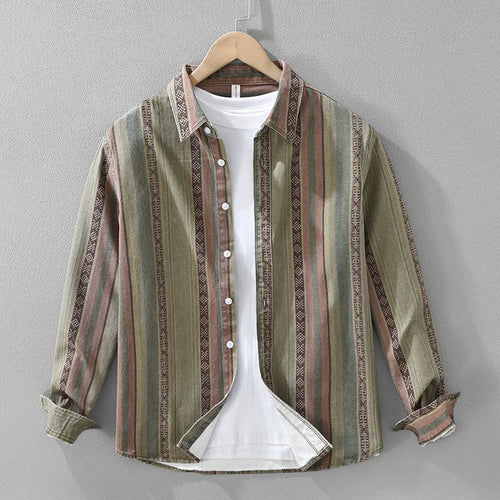 Molana™ Vintage Linen Shirt