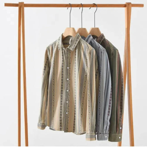 Molana™ Vintage Linen Shirt