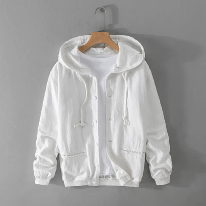 Noam Linen Hoodie