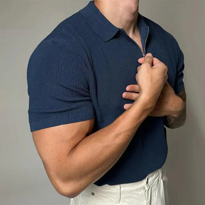 Monarch Zip Muscle Shirt