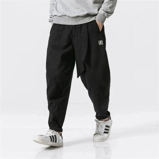 "Samurai" Relaxed Pants