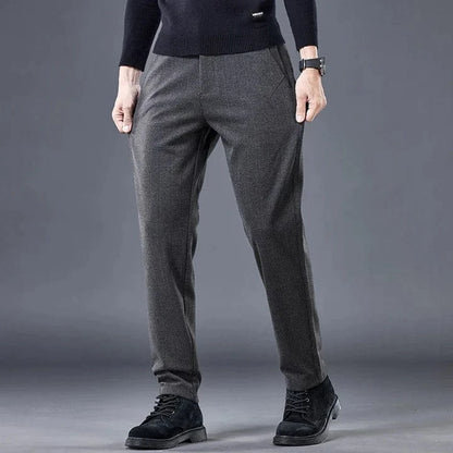 Slim Fit Wool Pants