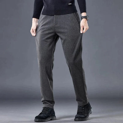 Slim Fit Wool Pants
