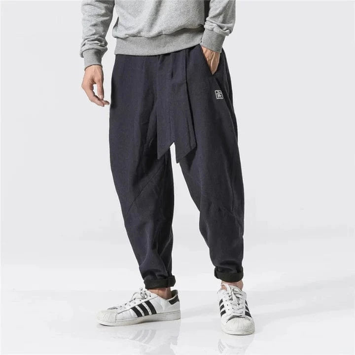 "Samurai" Relaxed Pants