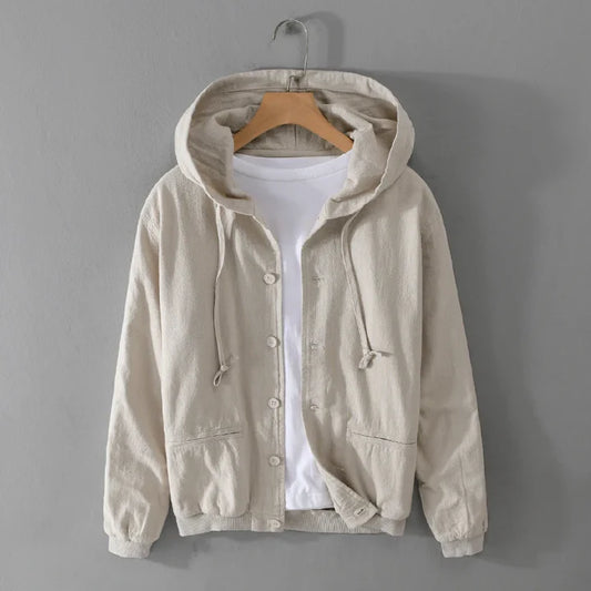 Noam Linen Hoodie