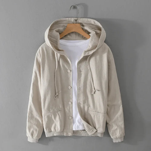 Noam Linen Hoodie