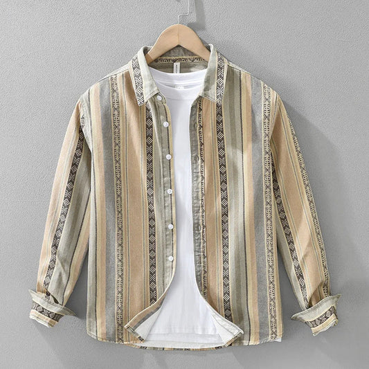 Molana™ Vintage Linen Shirt