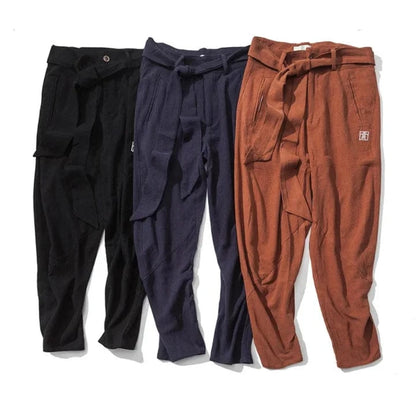 "Samurai" Relaxed Pants