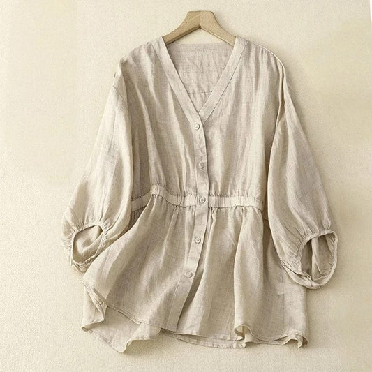 Claire Linen Blouse