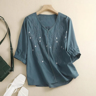 BONNIE LINEN BLOUSE