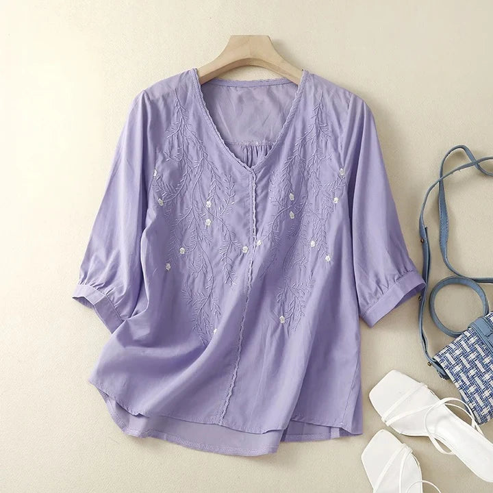 BONNIE LINEN BLOUSE