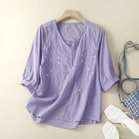 BONNIE LINEN BLOUSE