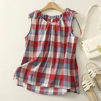 Lia Linen Top