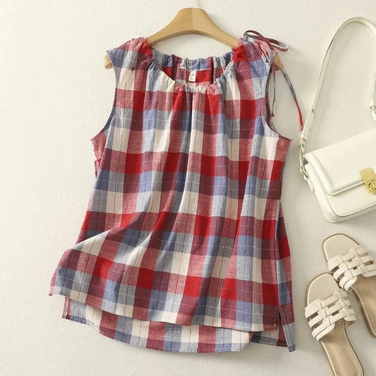 Lia Linen Top