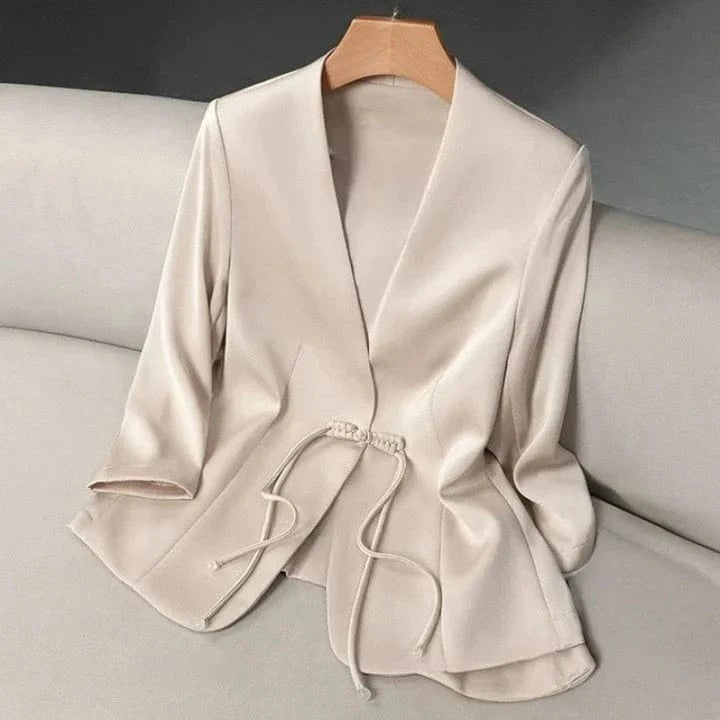 Madina Silk Blazer