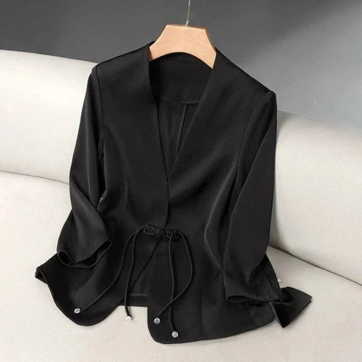 Madina Silk Blazer