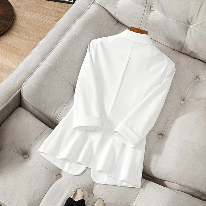 Amelia Linen Blazer