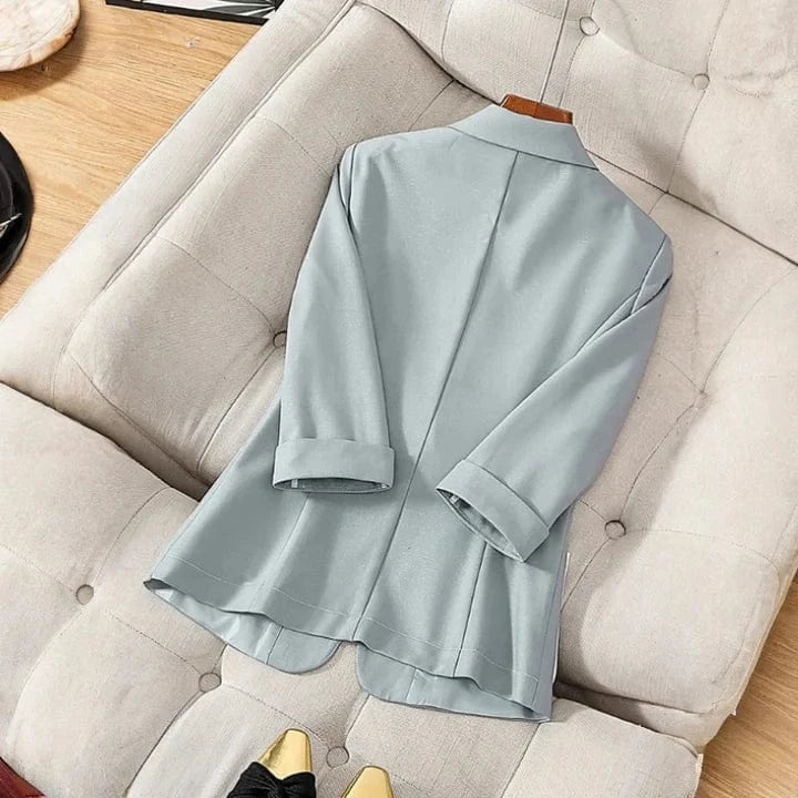 Amelia Linen Blazer